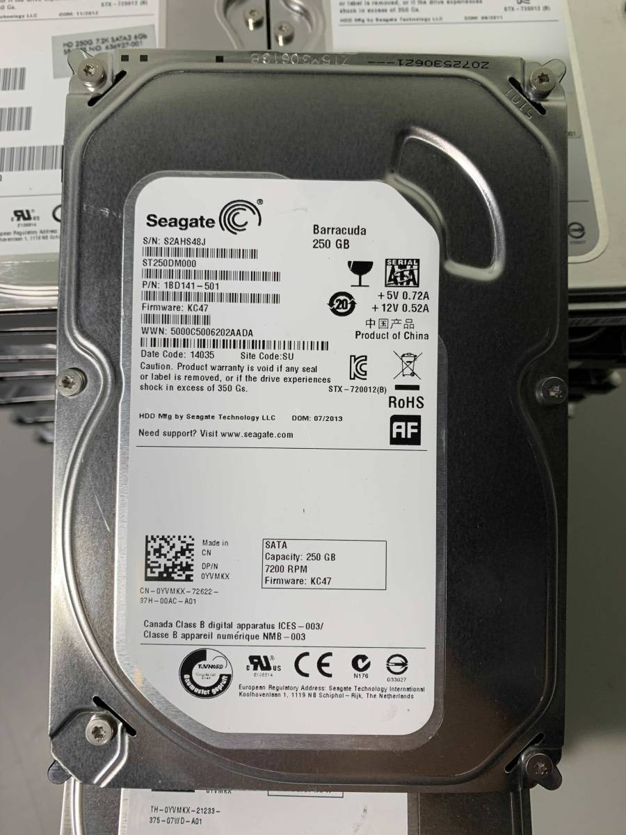 定番の冬ギフト 準新品 3.5インチ 20台セット HDD 内蔵ハードディスク 250GB SATA - 1TB～ - labelians.fr