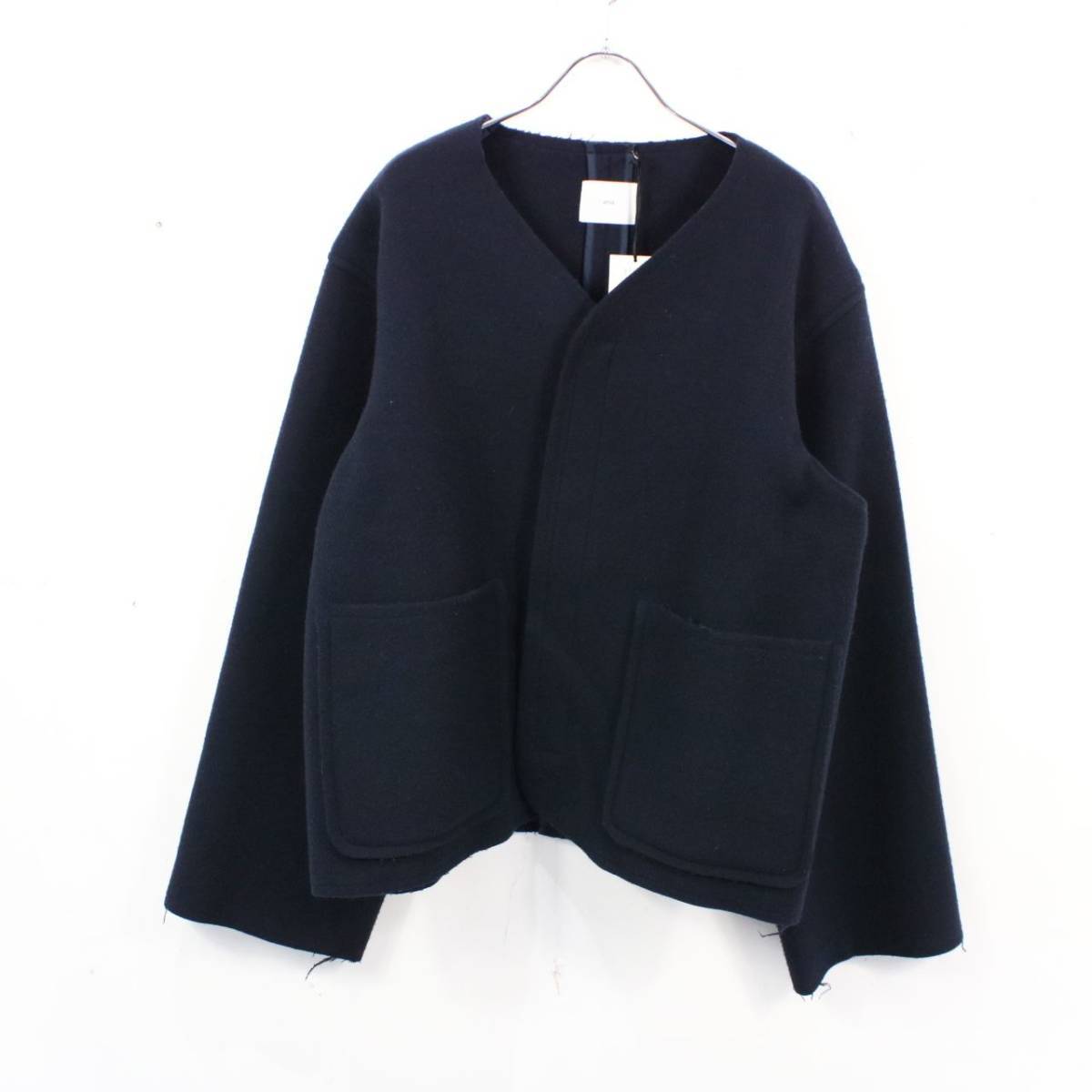 ATHA / アタ | DBL MLTN LNR JKT ノーカラージャケット | F | ネイビー