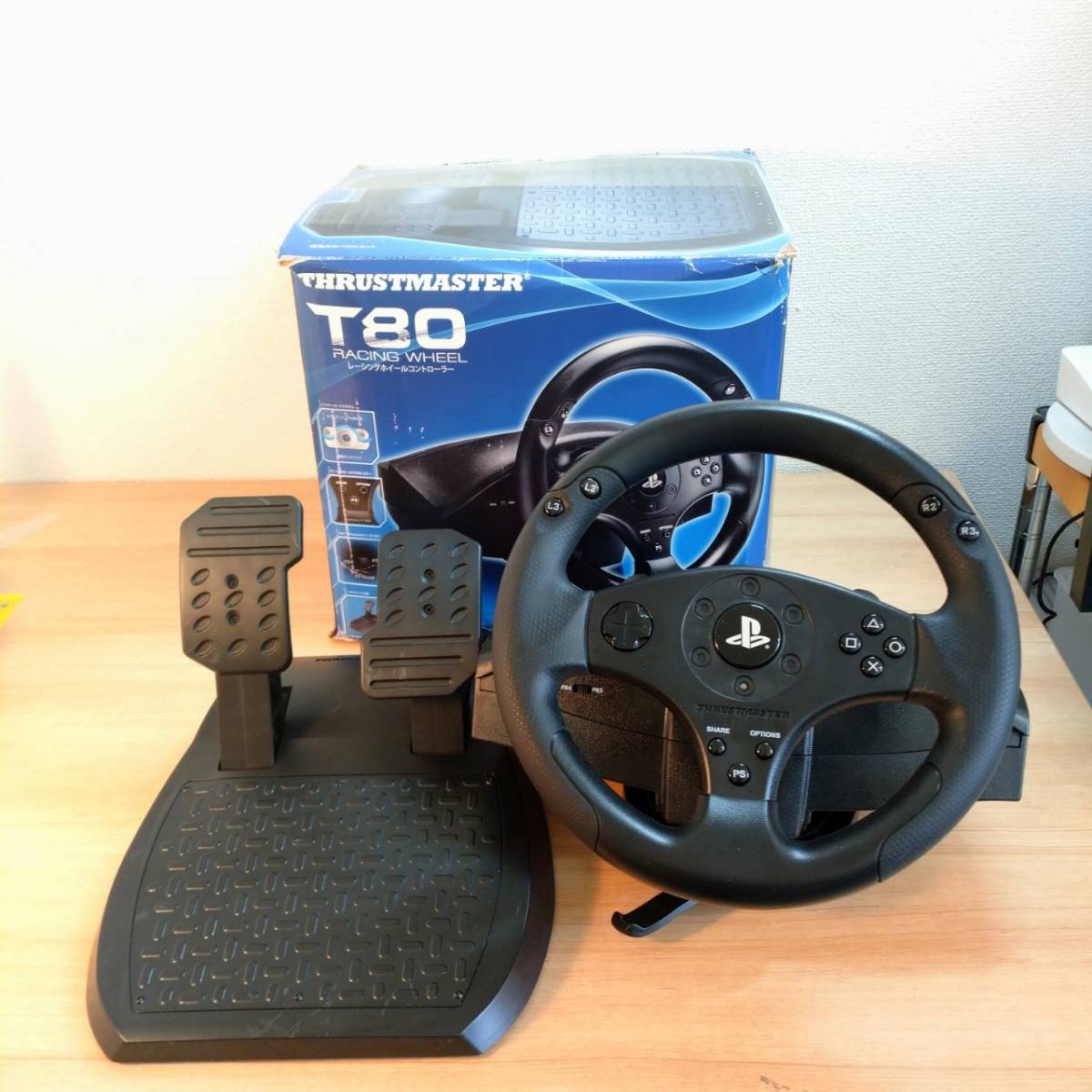 Thrustmaster ドライブゲームコントローラーセット T80-