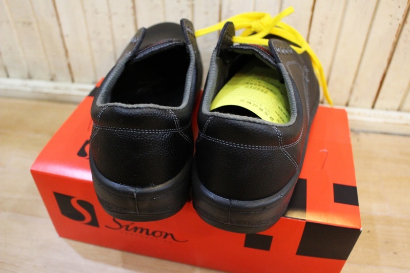 L13☆未使用!! Simon/シモン 静電安全靴 7511黒静電靴 size27cm メンズ