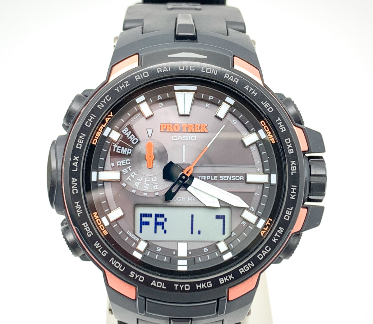 人気定番HOT ヤフオク! RRO TREK プロトレック 5470 PRW-6... - CASIO カシオ 特典進呈