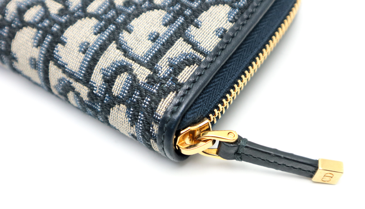 DIOR ディオール 30 MONTAIGNE ウォレット オブリーク ジャガード