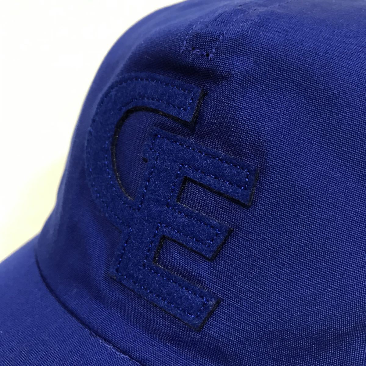 美品GOODENOUGHグッドイナフHEADビンテージGEAR帽子GE ロゴ ワッペン ベースボール キャップ 帽子 藤原ヒロシ90sフラグメント デザインAFFA