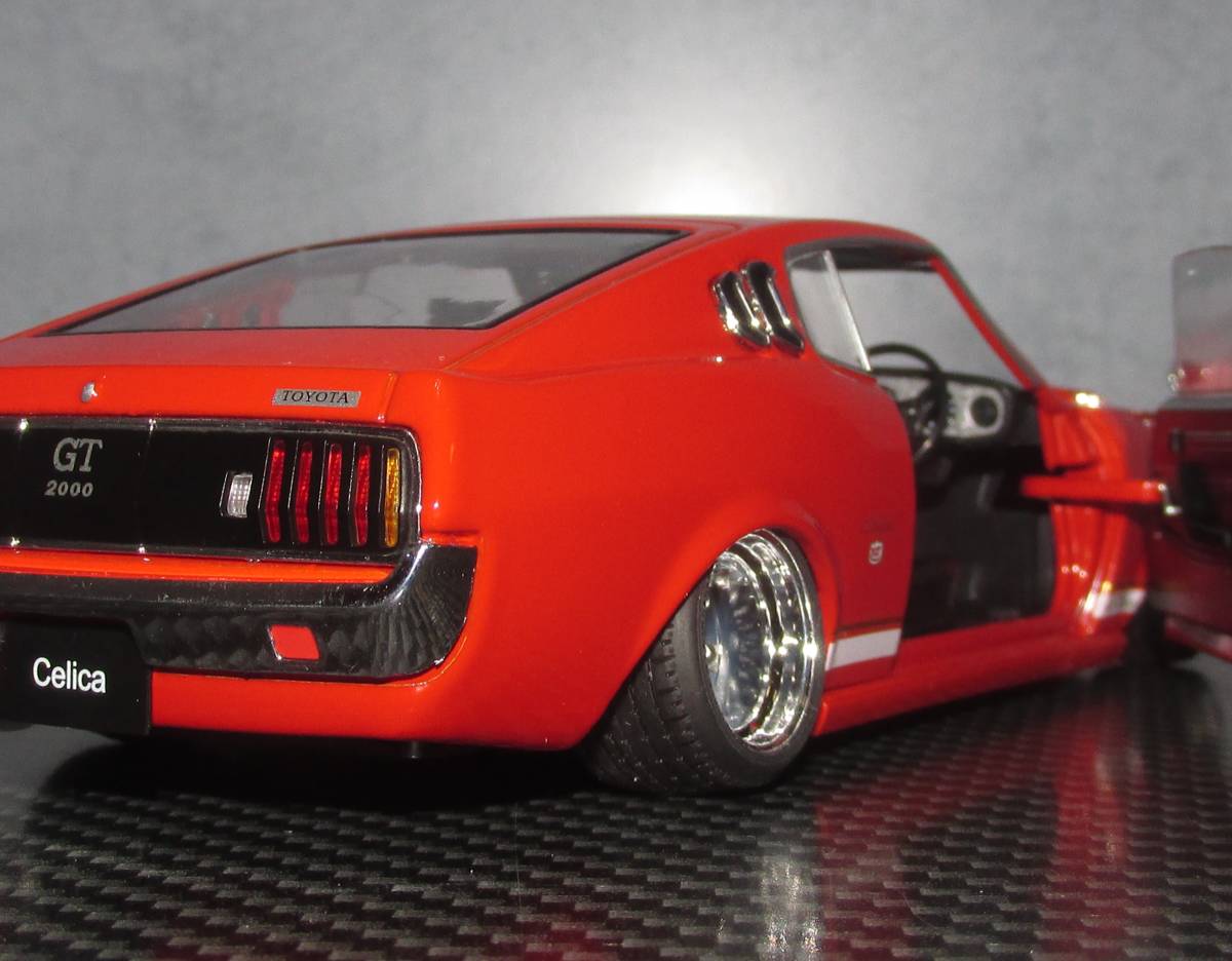 Whitebox 1/24 トヨタ セリカ LB 2000 GT 1973 レッド TOYOTA CELICA LB 2000 GT カスタム改 ローダウン トヨタセリカ LB200GT