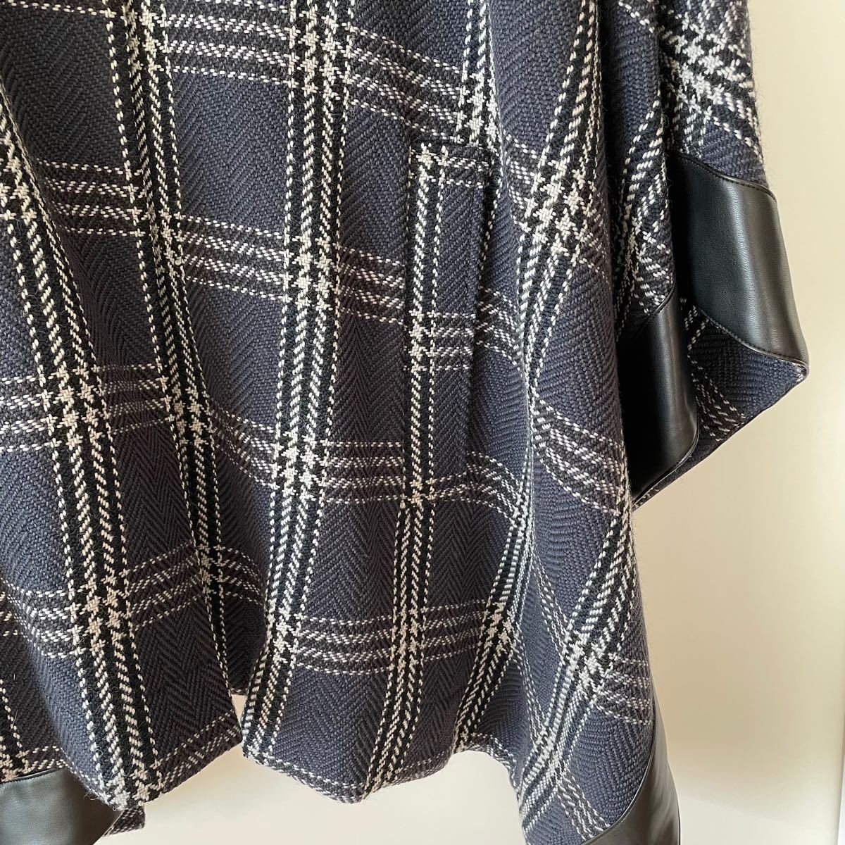 新品 スコットクラブ bouchon チェックポンチョ | nort.swiss