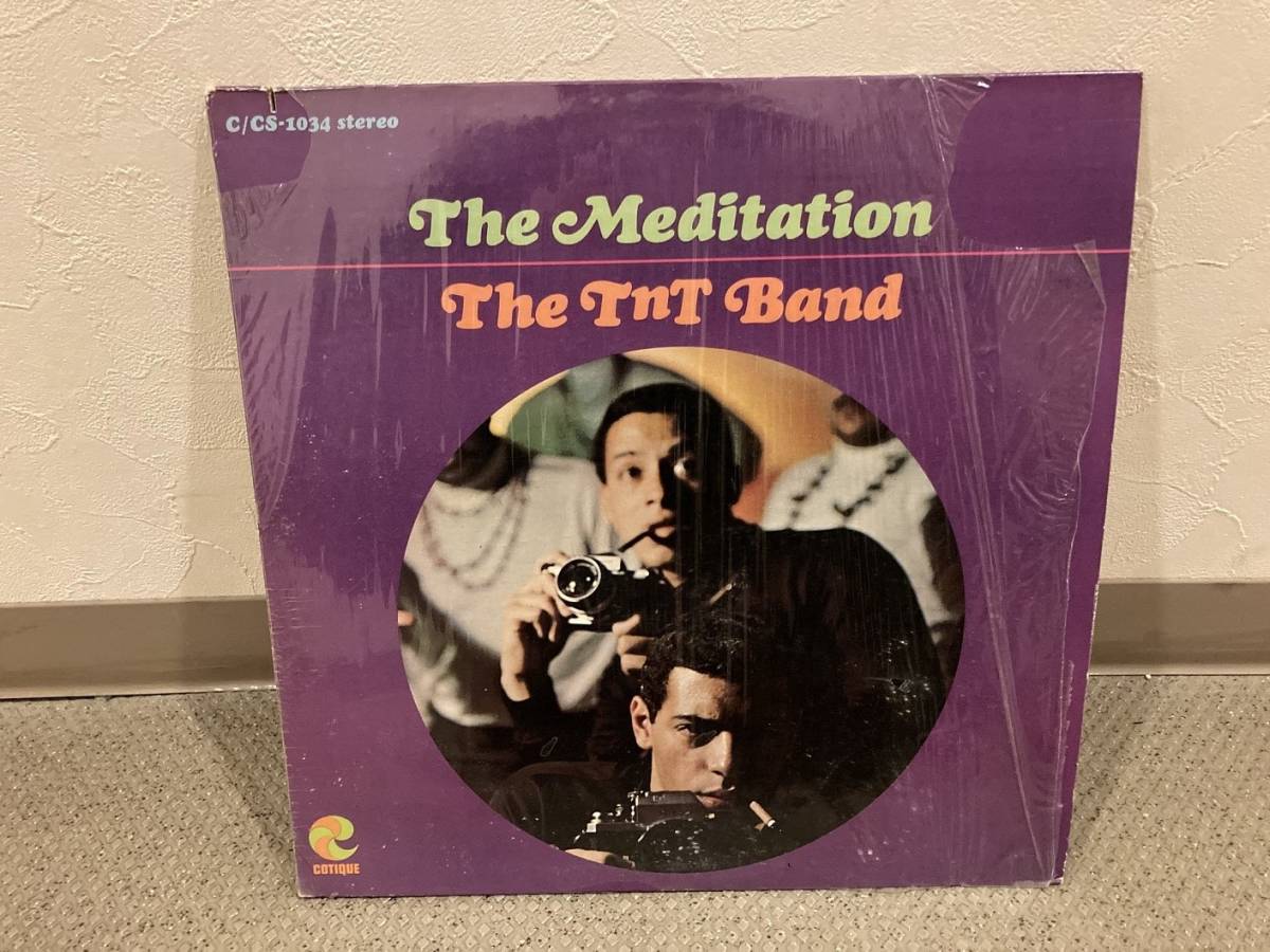 ■訳あり注意◆The TNT Band／THE MEDITATION ◆US Orig. LP　Cotique CS-1034◆盤ヒビあり　ブーガルー_画像1