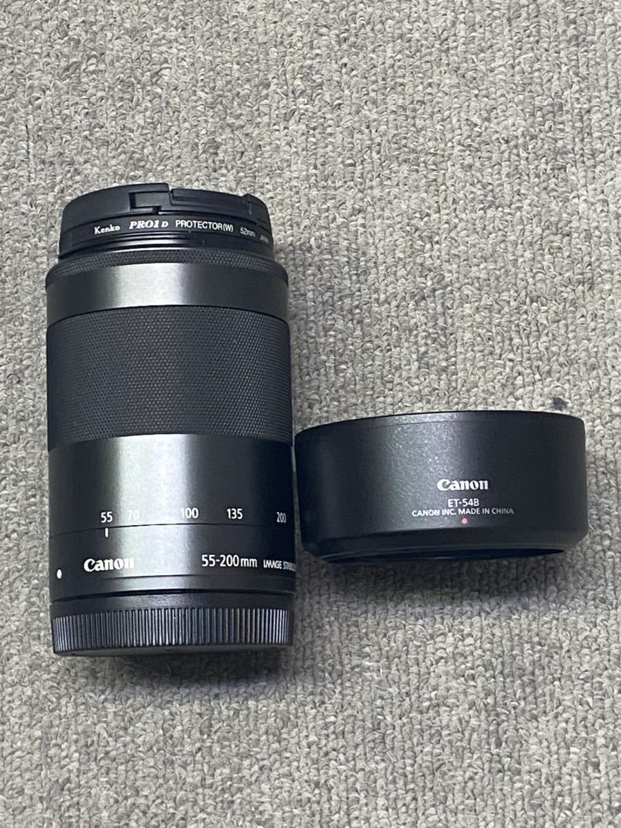 美品!キャノン CANON EF-M 55-200mm F4.5-6.3 IS STM レンズ