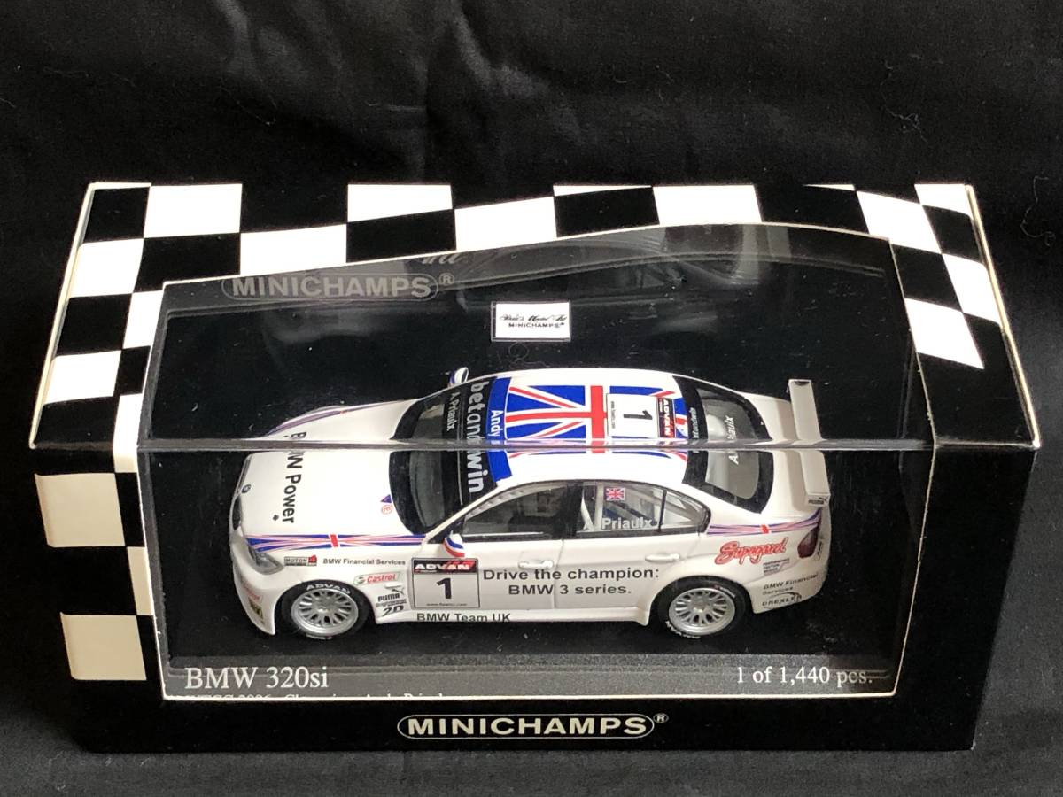 ミニチャンプス 1/43 BMW 320si WTCC 2006 チャンピオン ミニチャンプス 1/43 BMW 320si WTCC 2006 チャンピオン