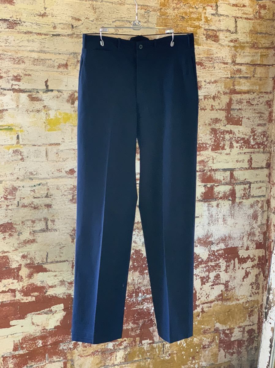 ヤフオク! - 40s NAVY WOOL SLACKS ヴィンテージ ビ...