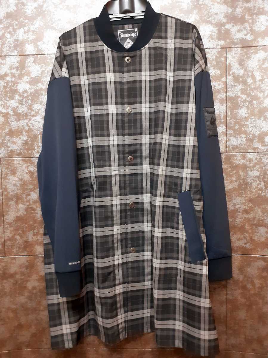 最新人気 ロックスタイルsmackengineer Bambridgeチェック切り替えシングルボタンコート Lサイズ 最新人気 ロックスタイルsmackengineer Bambridgeチェック切り替えシングルボタンコート Lサイズ