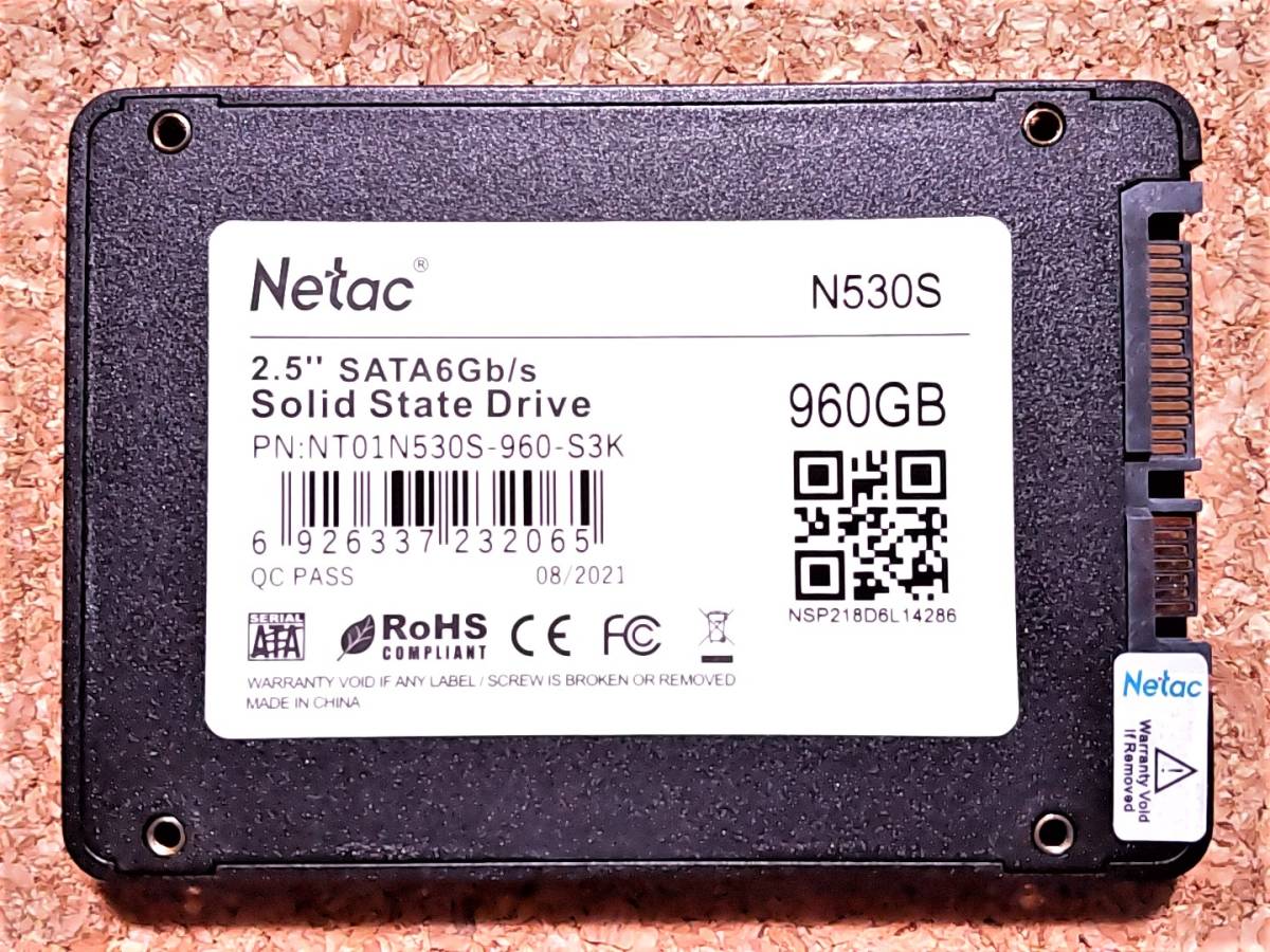 【960GB】Netac SSD　■4286