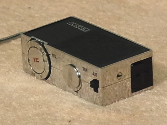 SONY 【ICR-100】 ヴィンテージ トランジスタラジオ Made in SONY 【ICR-100】 ヴィンテージ トランジスタラジオ Made in