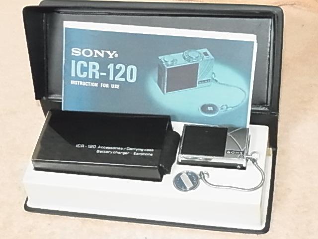 SONY[ICR-120 ] Vintage динамик ... мир самый маленький спичечная коробка радио! б/у товар управление 22011885