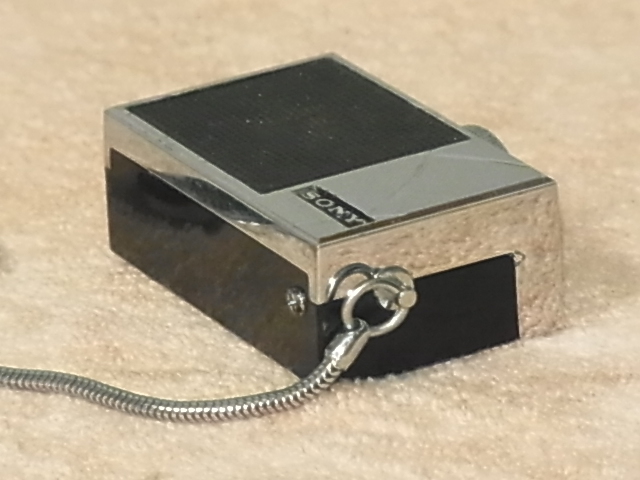 SONY[ICR-120 ] Vintage динамик ... мир самый маленький спичечная коробка радио! б/у товар управление 22011885