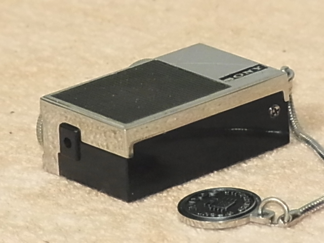 SONY[ICR-120 ] Vintage динамик ... мир самый маленький спичечная коробка радио! б/у товар управление 22011885