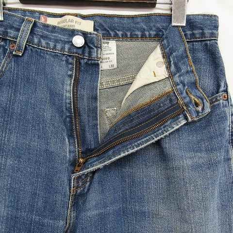 505 サイズ W34 L32 デニム デニムパンツ ジーンズ ジーパン ボトムス リーバイス LEVI'S テーパード メキシコ製 古着 1J1439_画像5