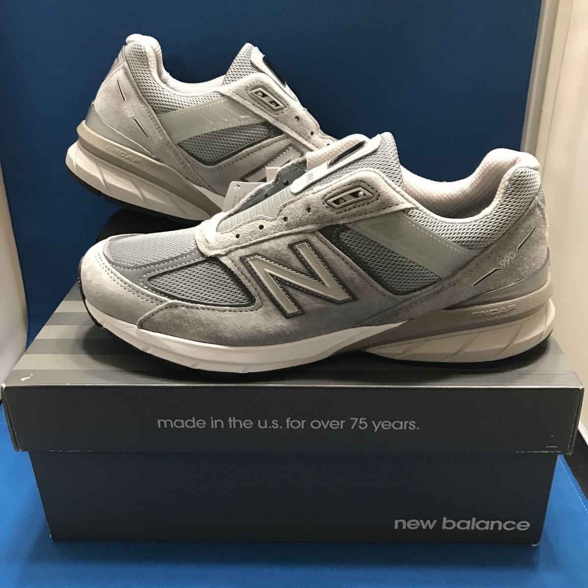 特価再入荷】 ヤフオク! - USA製 NEW BALANCE M990GL5 27.0cm グレー