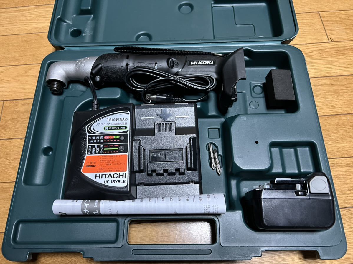 コードレスコーナインパクトドライバ Hitachi Koki Shikoku 14.4v