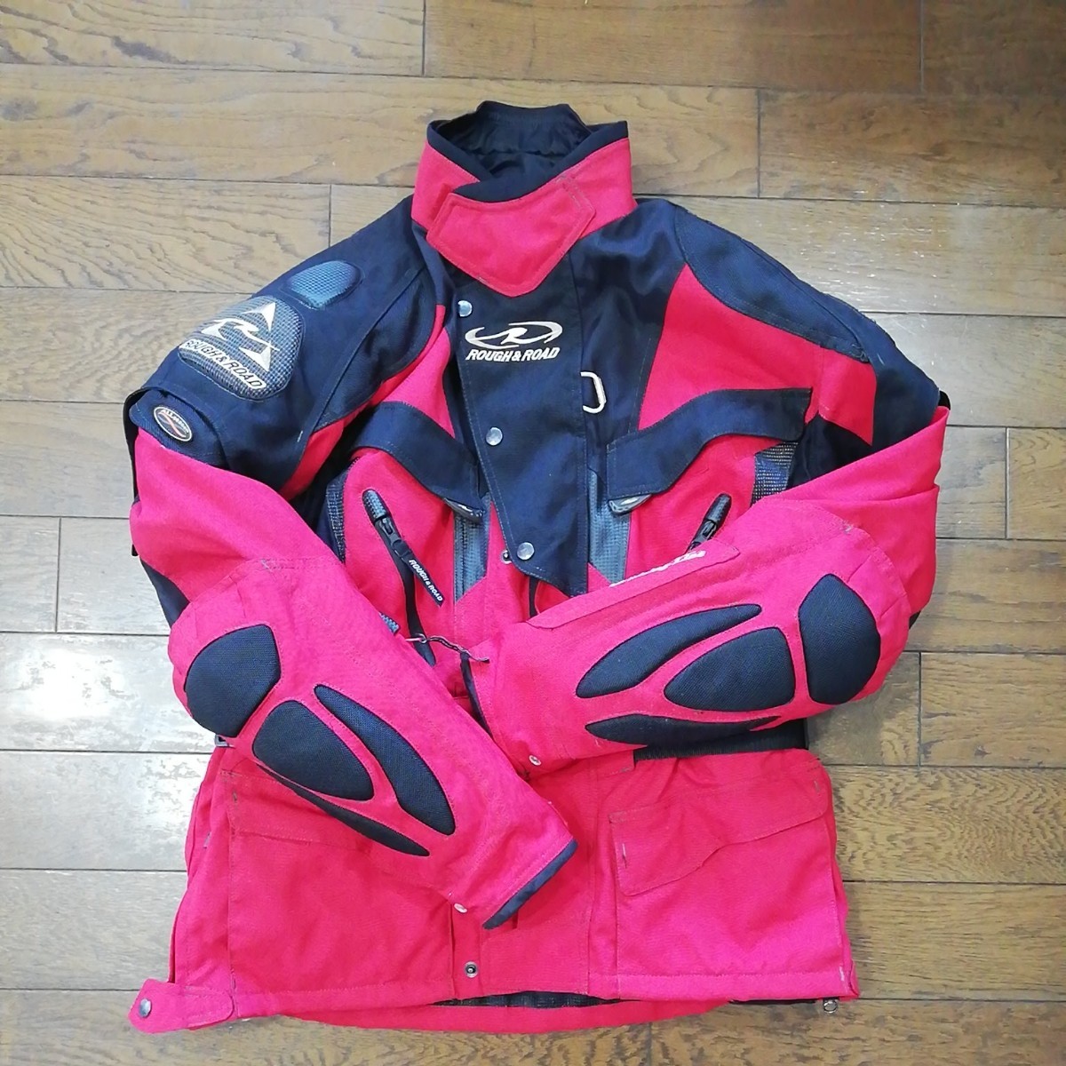 値下げ　冬向　ライダースジャケット RACING ROUGH&ROAD