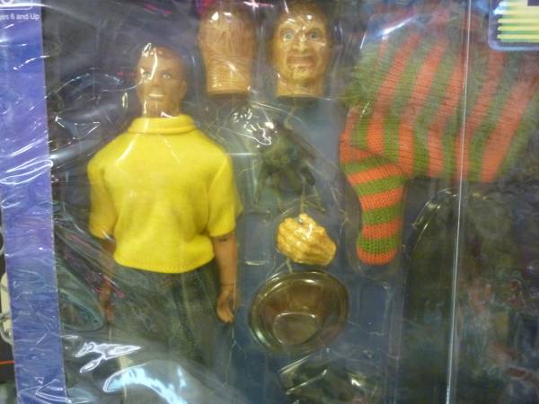  Vintage * Matchbox A Nightmare on Elm Street freti figure, doll * dead stock,1989 year made * retro, beautiful goods 