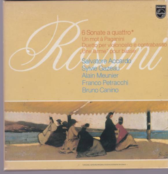 ロッシーニ 弦楽ソナタ集 2CD アッカルド カニーノ【24bit盤】の画像1