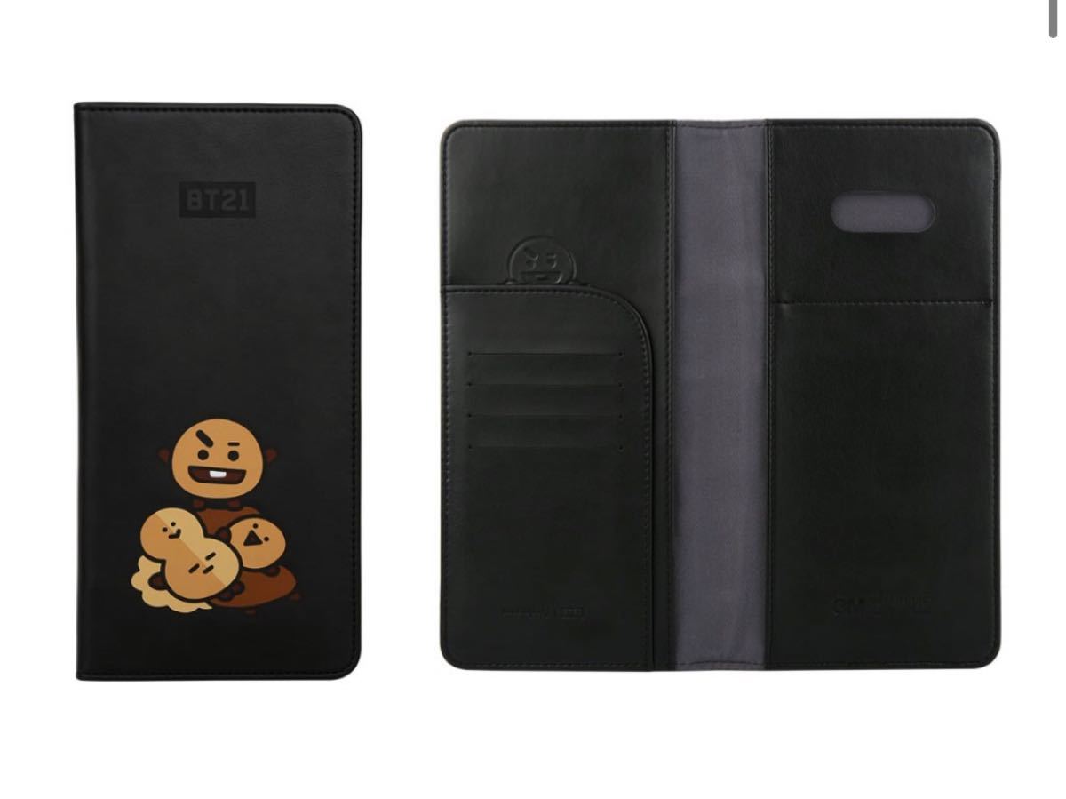 BTS bt21 ジャーニー SHOOKY ユンギ SUGA パスポートケース 旅券カバー Journey