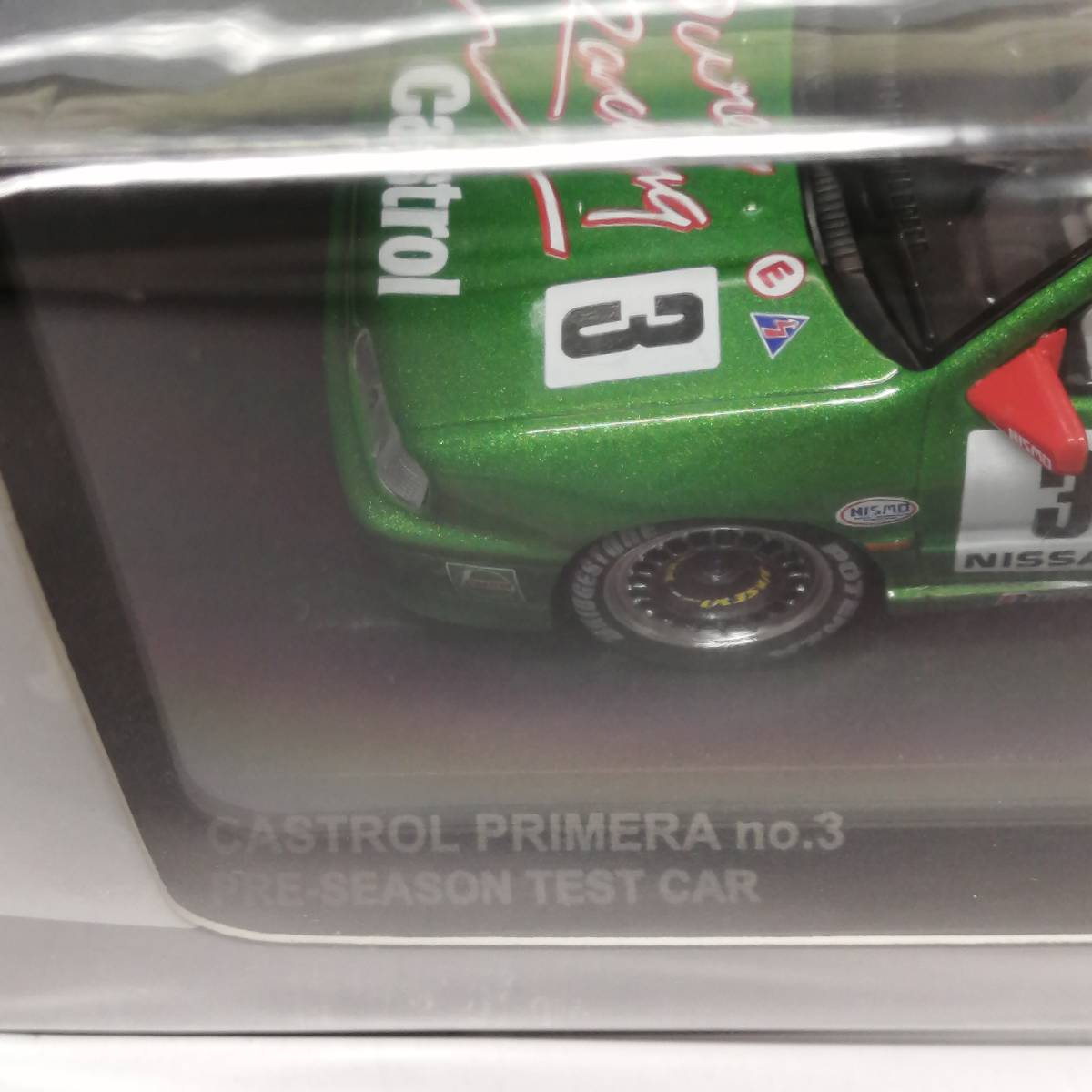 京商　kyosho　1/43　CASTROL　PRIMERA　カストロール　プリメーラ　プレシーズン　テストカー　＃3　ミニカー_画像4