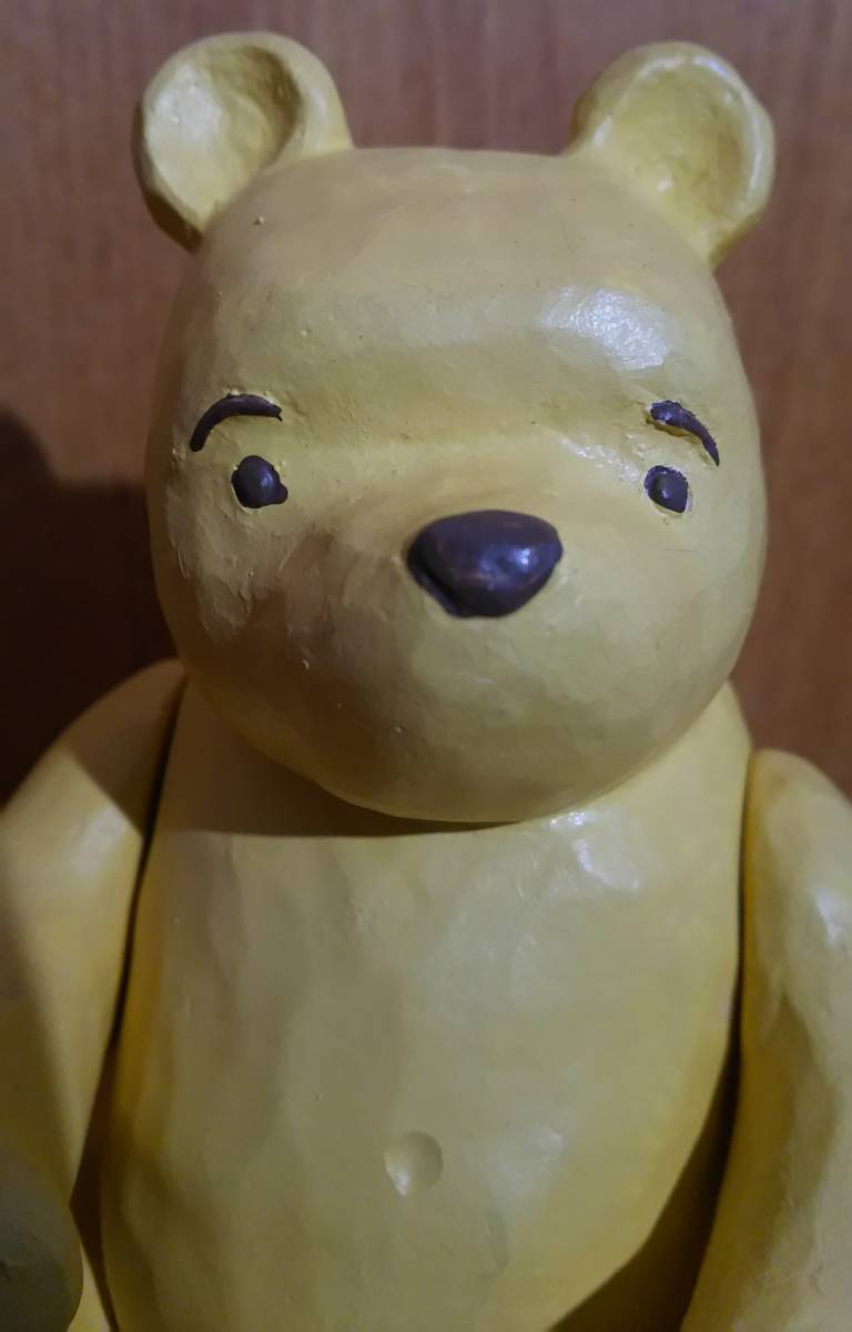 [ Disney Винни Пух ( Classic Pooh ) из дерева фигурка ] Vintage / retro 