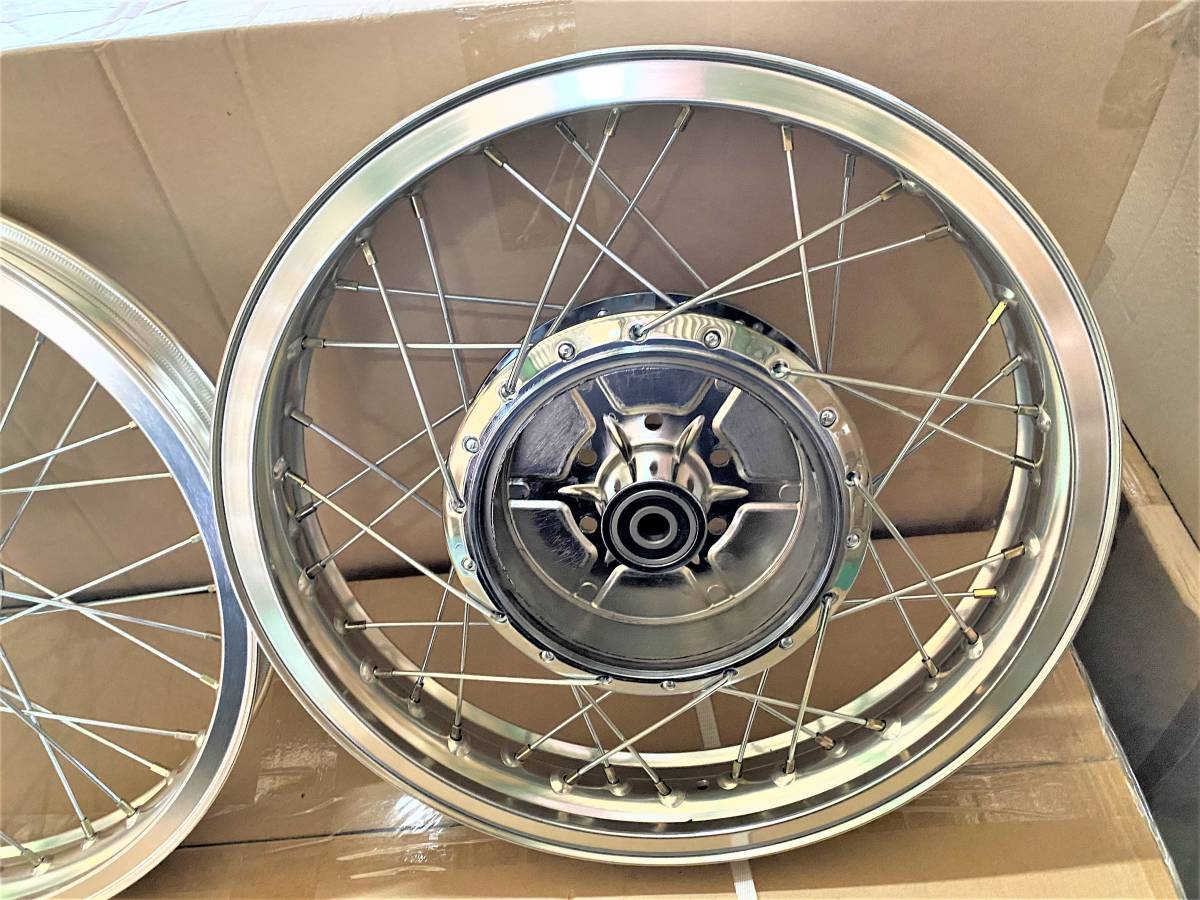 超定番 GS400 Hリム スポークホイール 銀 シルバー asakusa.sub.jp