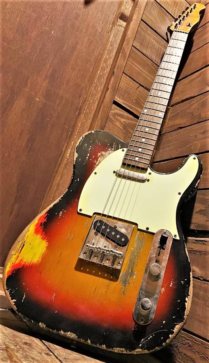 Yahoo!オークション - 【Aged&Relic Custom/Telecaster/Aged Yahoo!オークション - 【Aged&Relic Custom/Telecaster/Aged