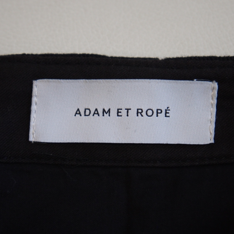 ADAM ET ROPE\' low талия широкий брюки из твила * Adam et Rope 