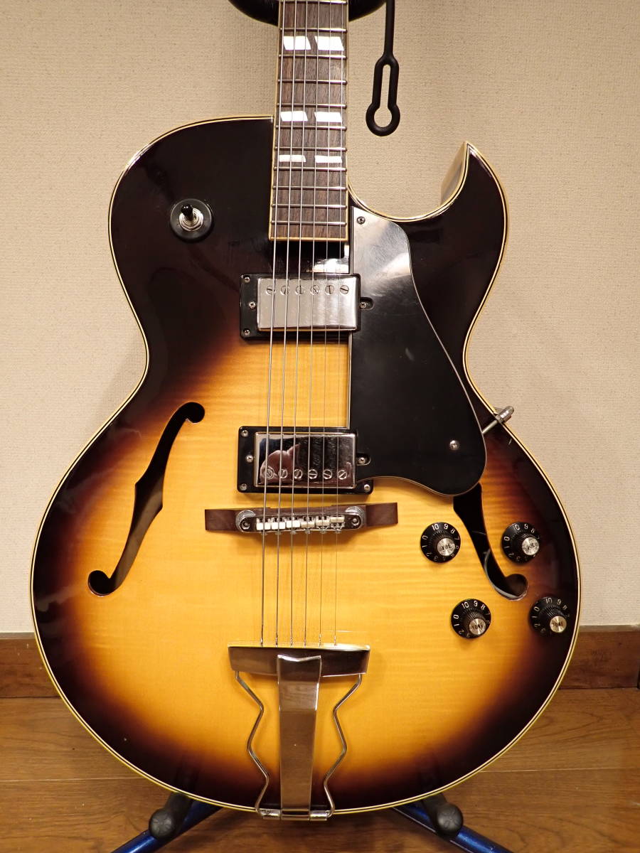 Yahoo!オークション - Greco フルアコ ES-175 モデル S-55 Yahoo!オークション - Greco フルアコ ES-175 モデル S-55