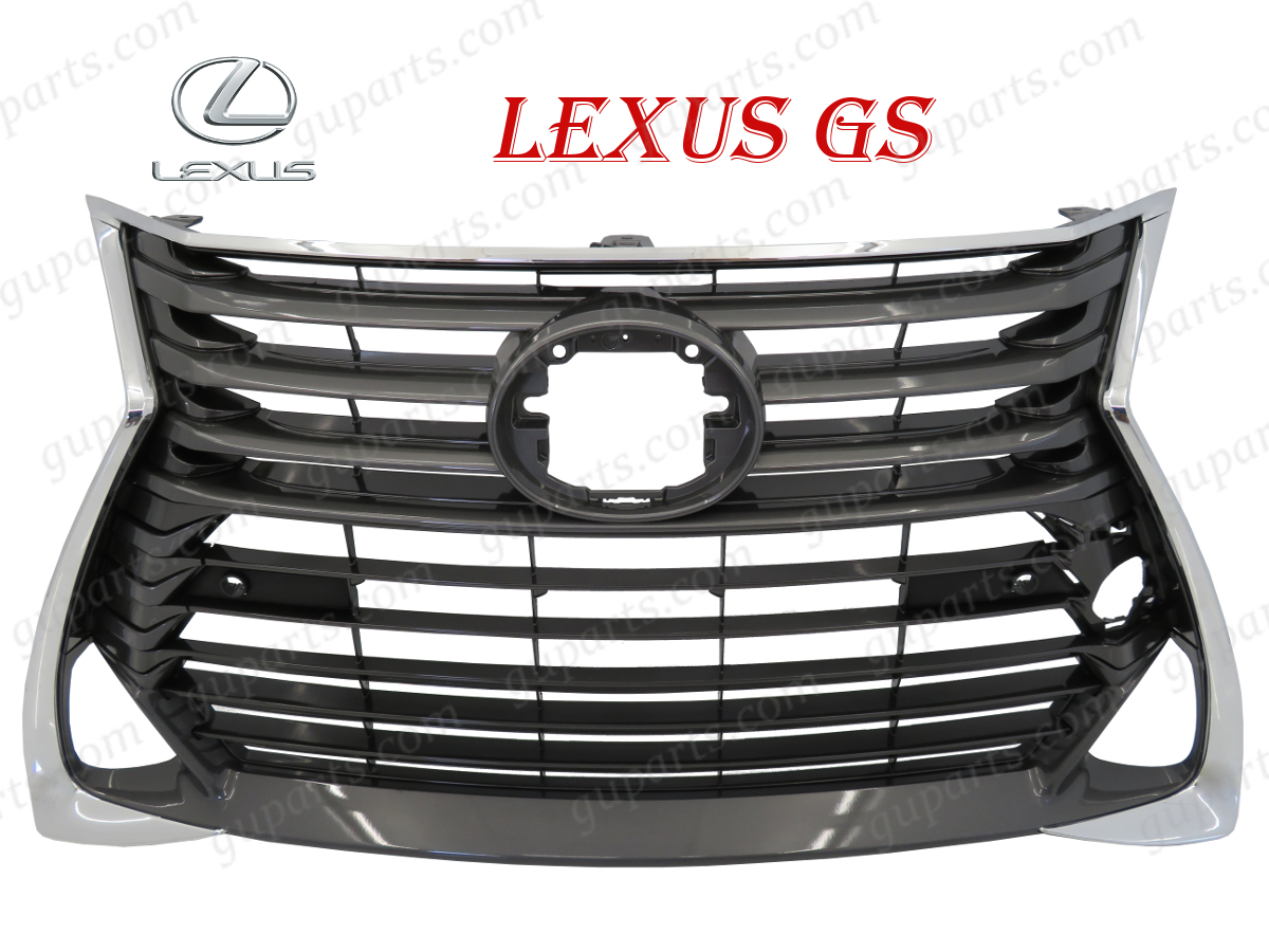 LEXUS GS250 GS350 GS200t GS300h GS450h GRL11 GRL12 GRL16 ARL10 AWL10 GWL10 フロント ラジエーター グリル センサー ボディ キット フロント
