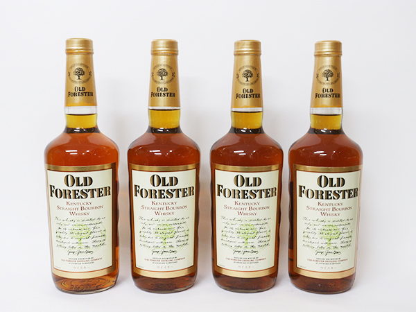 新商品 オールド フォレスター バーボン ウイスキー Old Forester 90年代中期流通品 4本セット アルコール度数 43 内容量 750ml A クーポン発行 新商品 オールド フォレスター バーボン ウイスキー Old Forester 90年代中期流通品 4本セット アルコール度数 43 内容量 750ml A クーポン発行