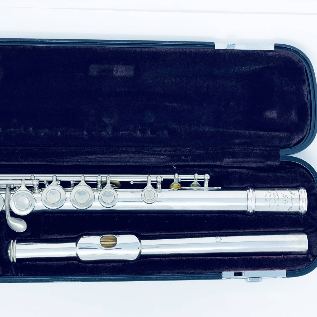 ムラマツフルート 管体銀製 Muramatsu Flute ヤマハのケース付き