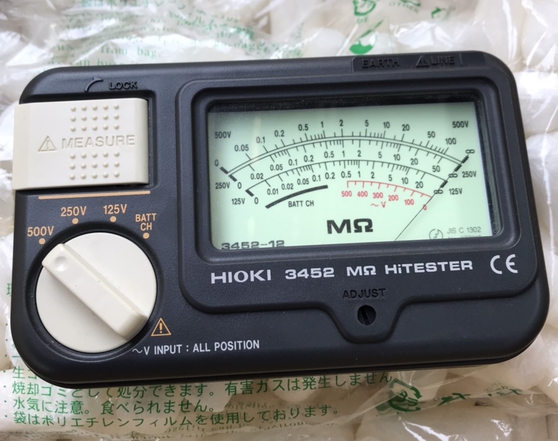 Yahoo!オークション - 中古 日置電機 HIOKI メグオームハイ Yahoo!オークション - 中古 日置電機 HIOKI メグオームハイ