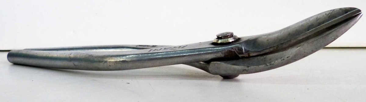 ☆板金用鋏 輝盛光 ハイスM1 全長約265mm/刃長約60mm/重量約479g