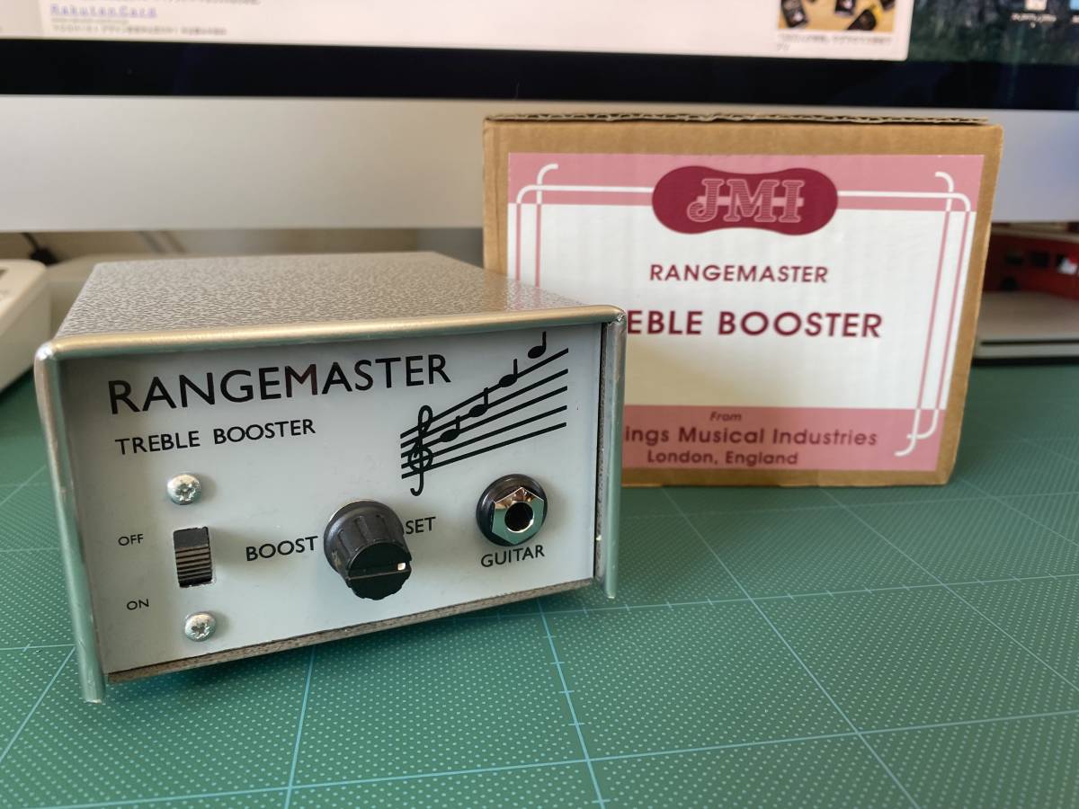 JMI】Rangemaster treble booster 【セール】 sandorobotics.com