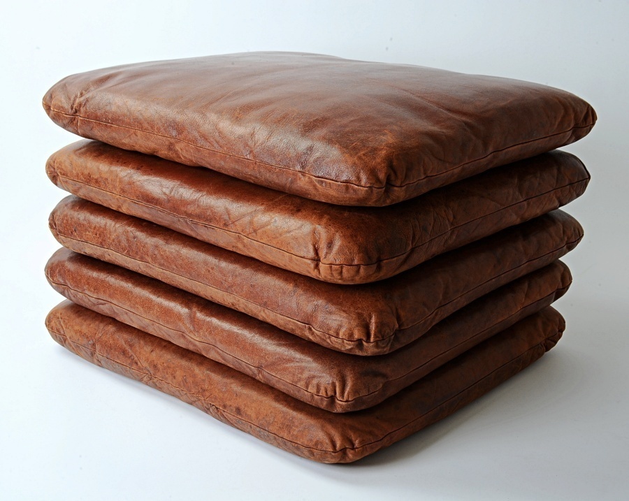 革座布団 5枚 60cm×49cm 古民芸 茶道具 クッション 革座布団 5枚 60cm×49cm 古民芸 茶道具 クッション
