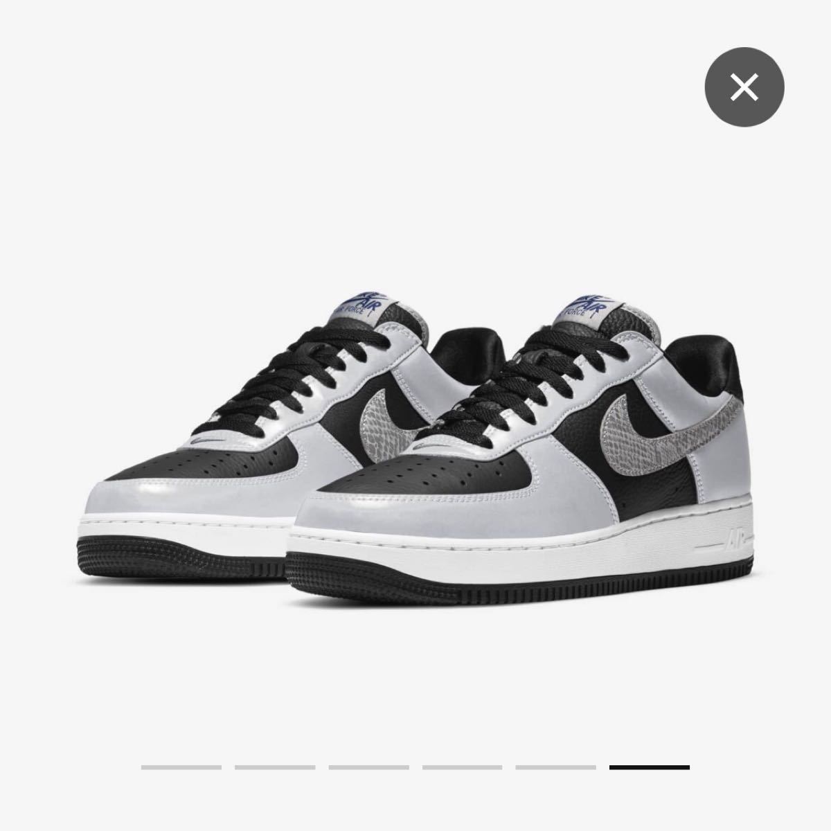 26.5cm ナイキ エアフォース 1 シルバースネーク NIKE ナイキ HIGH