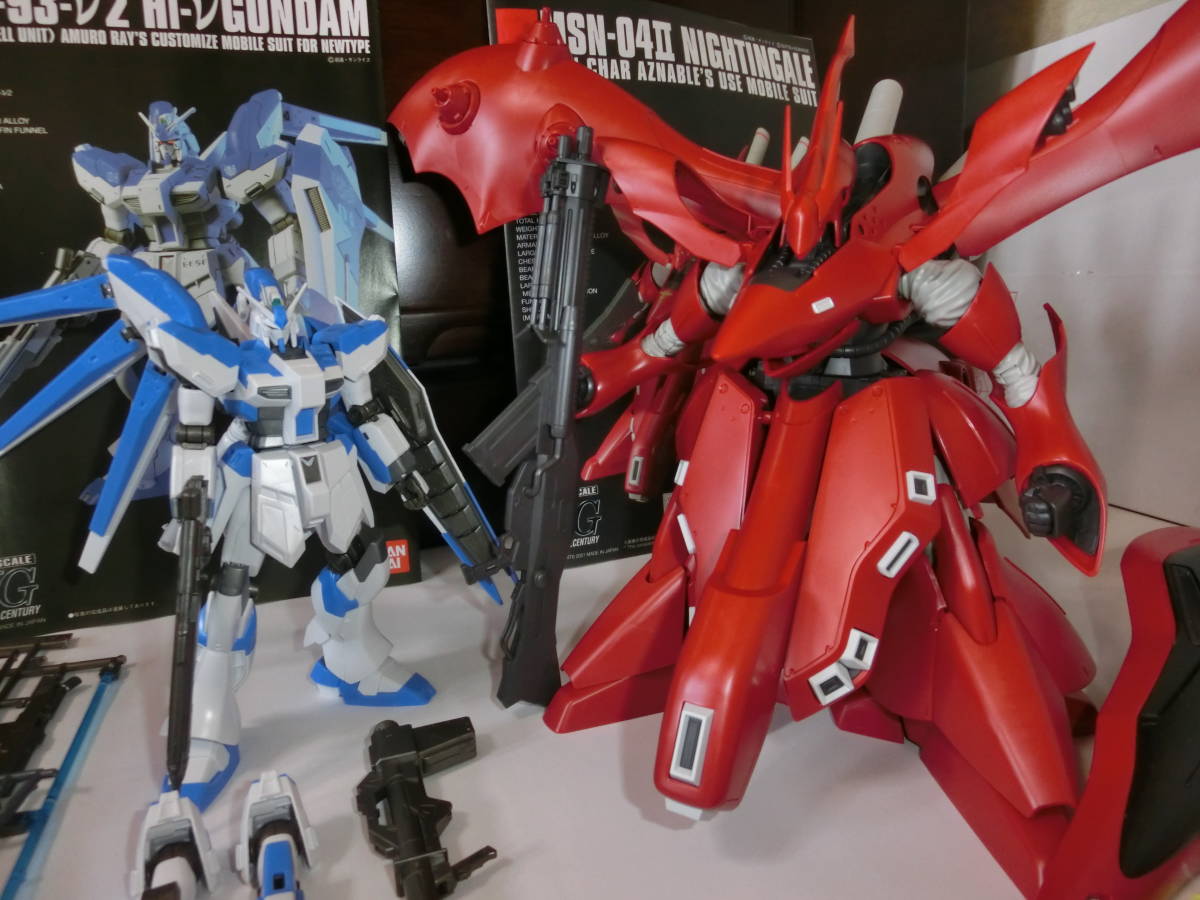 RG Hi-νガンダム ハイニュー ガンダム+ HGUCナイチンゲール - その他