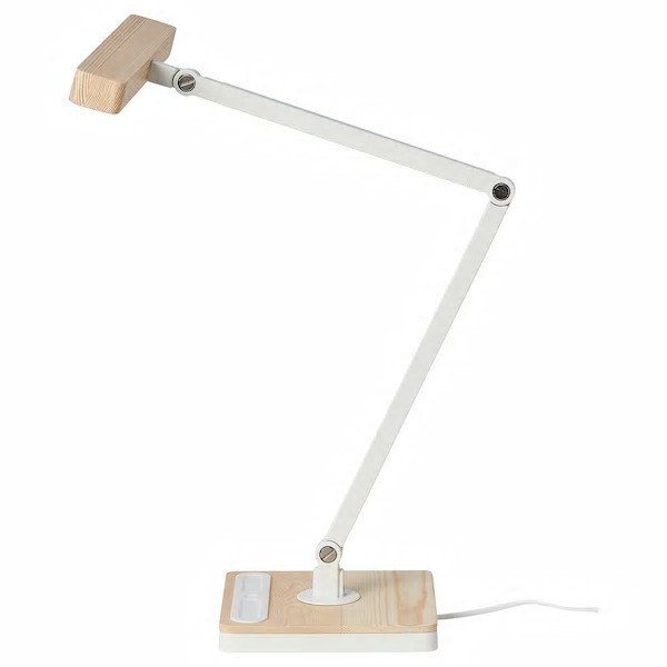 【後払い手数料無料】 IKEA LEDワークランプ KALLERED パイン材, 調光可能 送料￥750! デスク用タスクライト