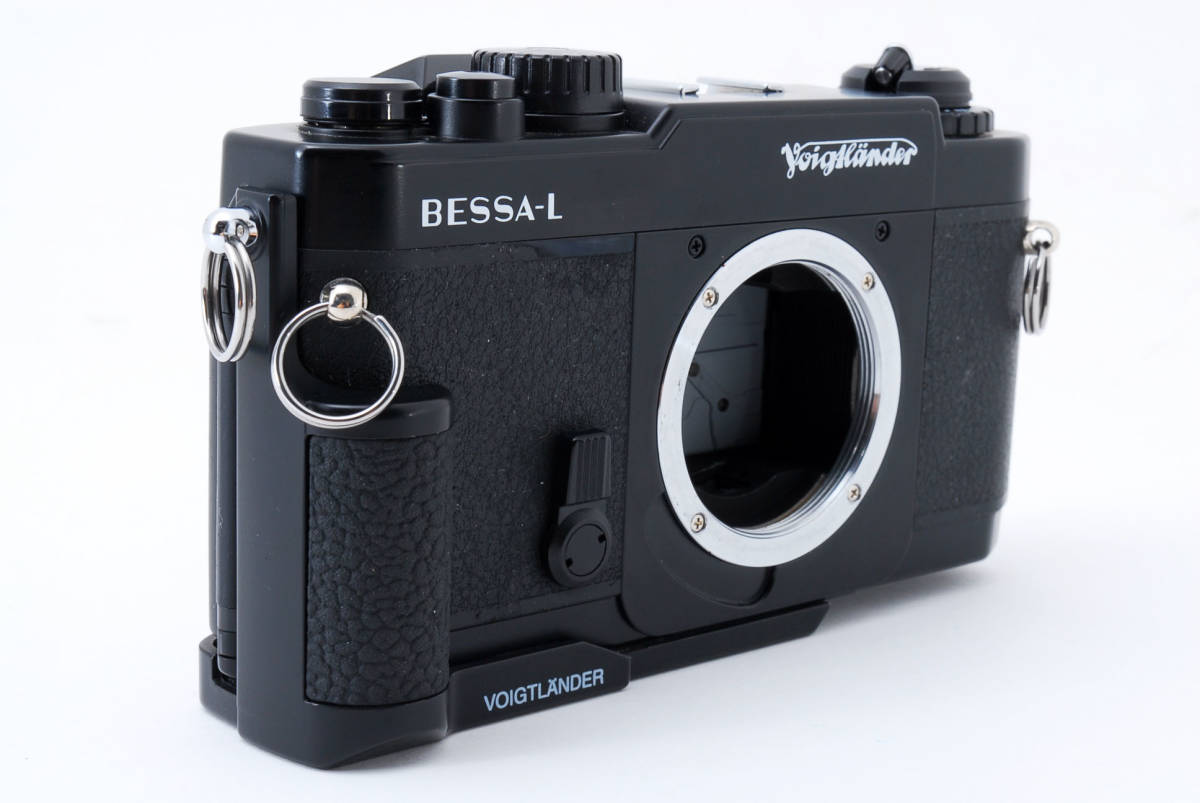 Voigtlander フォクトレンダー BESSA-L ベッサ + Grip グリップ付き Black ブラック レンジファインダー フィルムカメラ  #890486