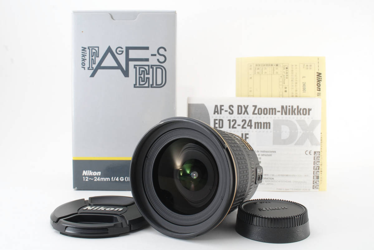 美品Nikon AF-S DX NIKKOR 12-24mm f4 IF ED カメラ レンズ(ズーム