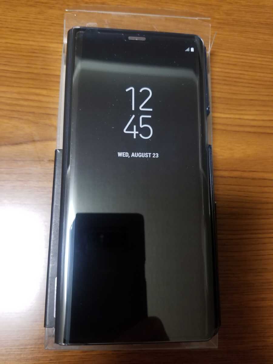 Galaxy Note8 CLEAR VIEW STANDING COVER 純正 SAMSUNG BLACK