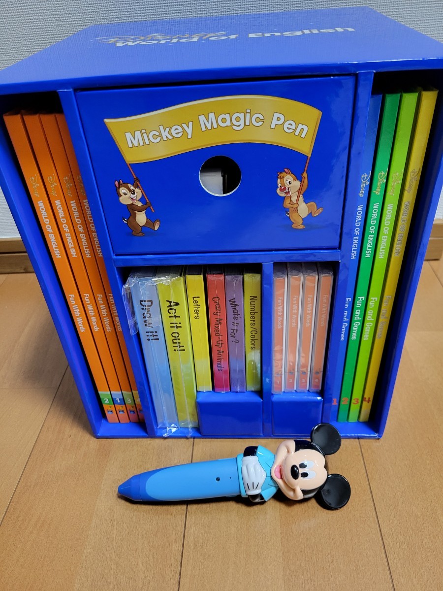 予約販売】本 未使用多数 ディズニー英語システム Fun With Words