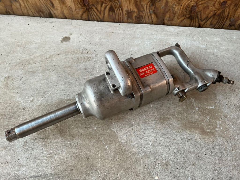 Yahoo!オークション - BANZAI AW-4200L エアーインパクトレンチ Yahoo!オークション - BANZAI AW-4200L エアーインパクトレンチ