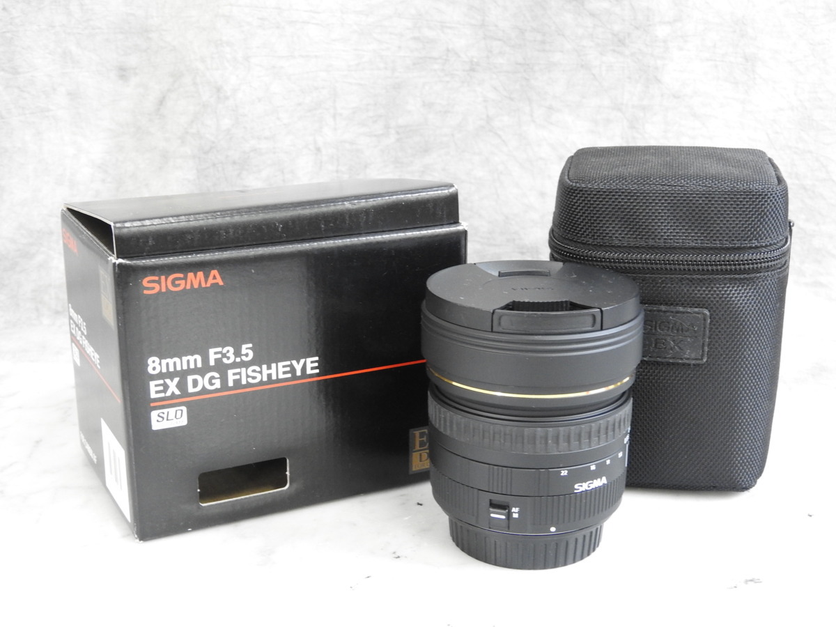 絶品】 ジャンク SIGMA EX DG FISHEYE 8mm F3.5 Canon用 canbe.sakura