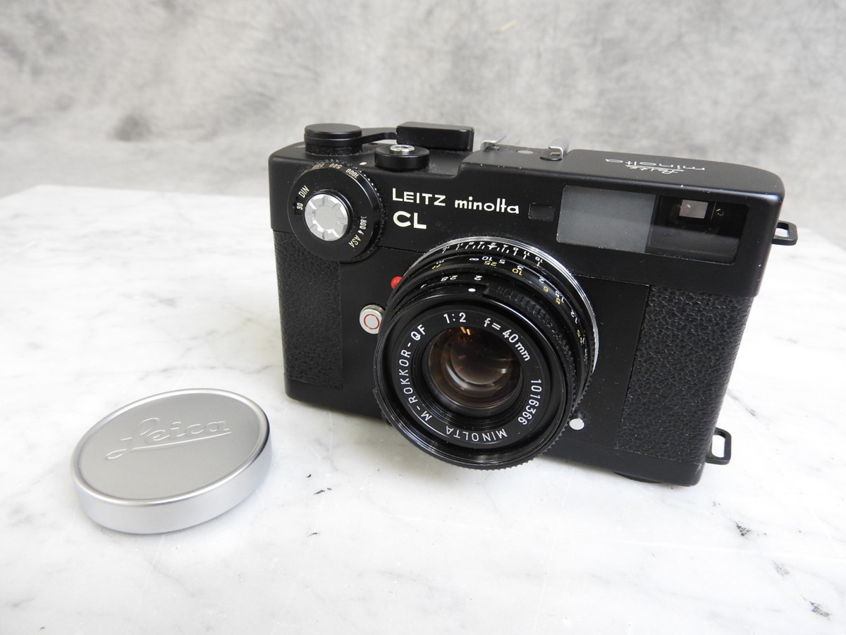 ☆LEITZ minolta CL ライツ ミノルタ CL / M-ROKKOR-QF 1:2 f=40mm