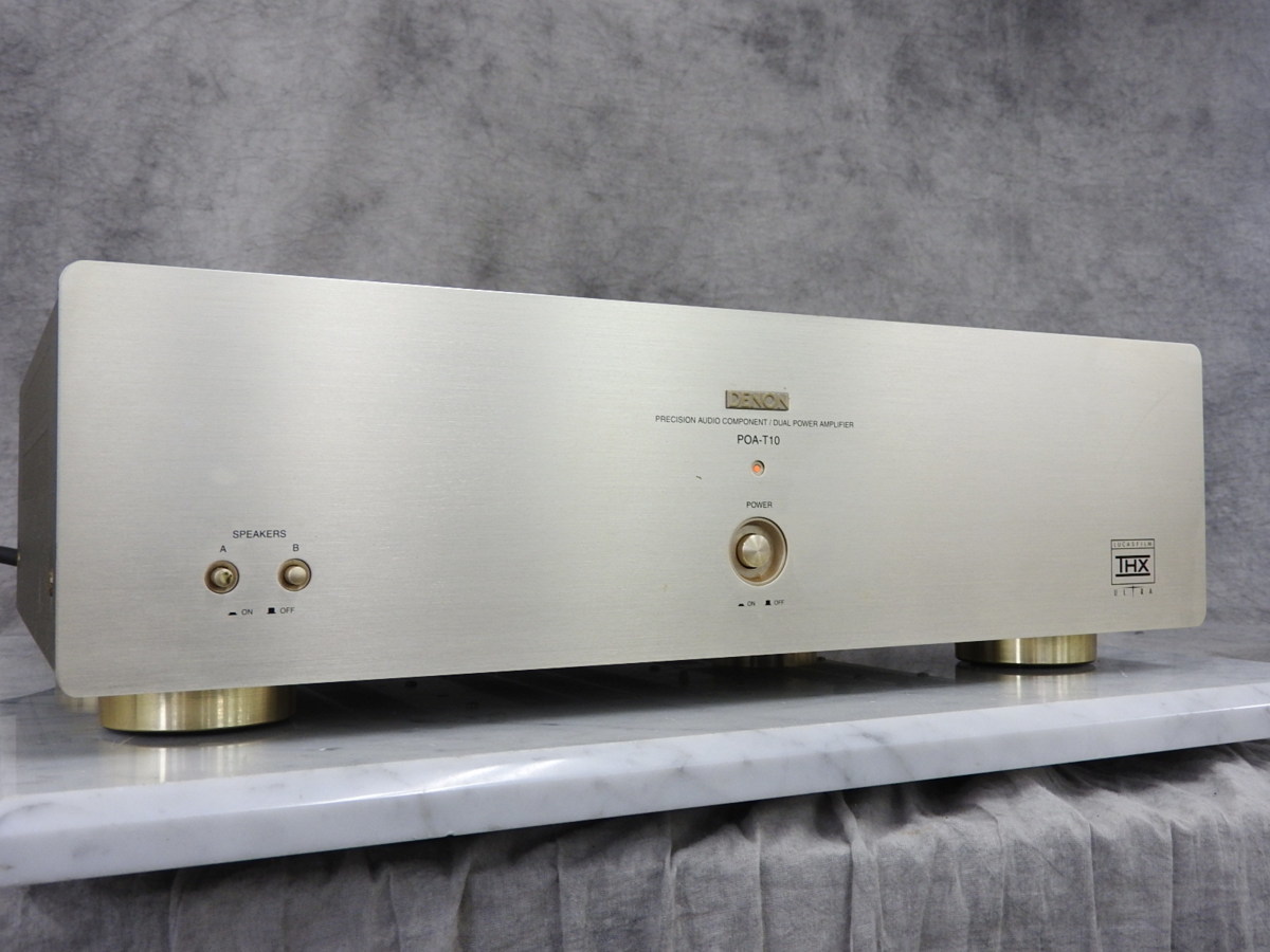 DENON デノン パワーアンプ POA-T10 中古